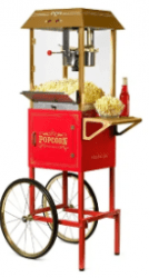 Vintage Popcorn Cart