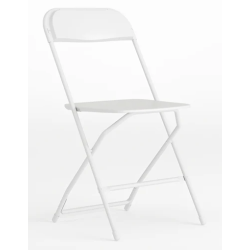 Chair - White Plastic